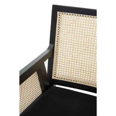 Corso Rattan Chair with Black Frame - Image 9