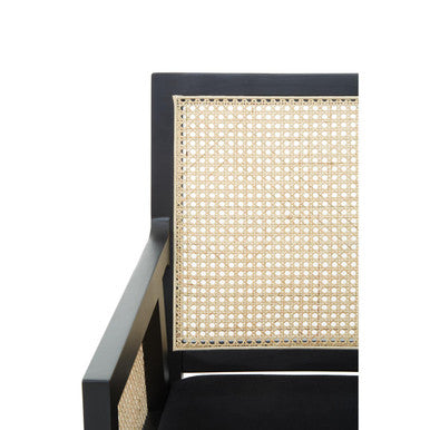 Corso Rattan Chair with Black Frame - Image 10