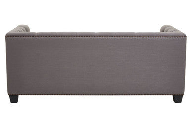 2 Seater Grey Fabric Sofa, Surina - Image 6