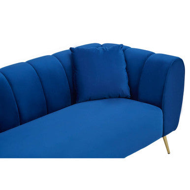 Florine 3 Seat Midnight Velvet Sofa