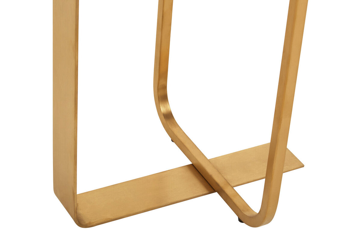 Lena Black And Gold Console Table
