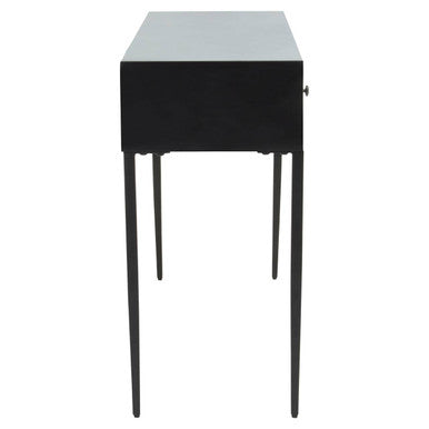 Luxor Three Drawer Rectangular Console Table - Image 3