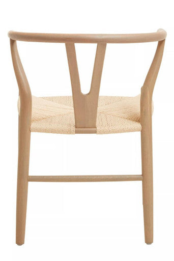 Lyon Wishbone Grey Chair