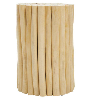 Malang Teak Wood Branch Side Table