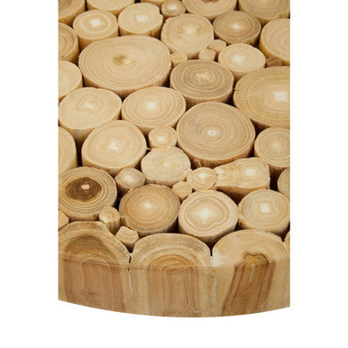 Malang Round Table With Iron Frame