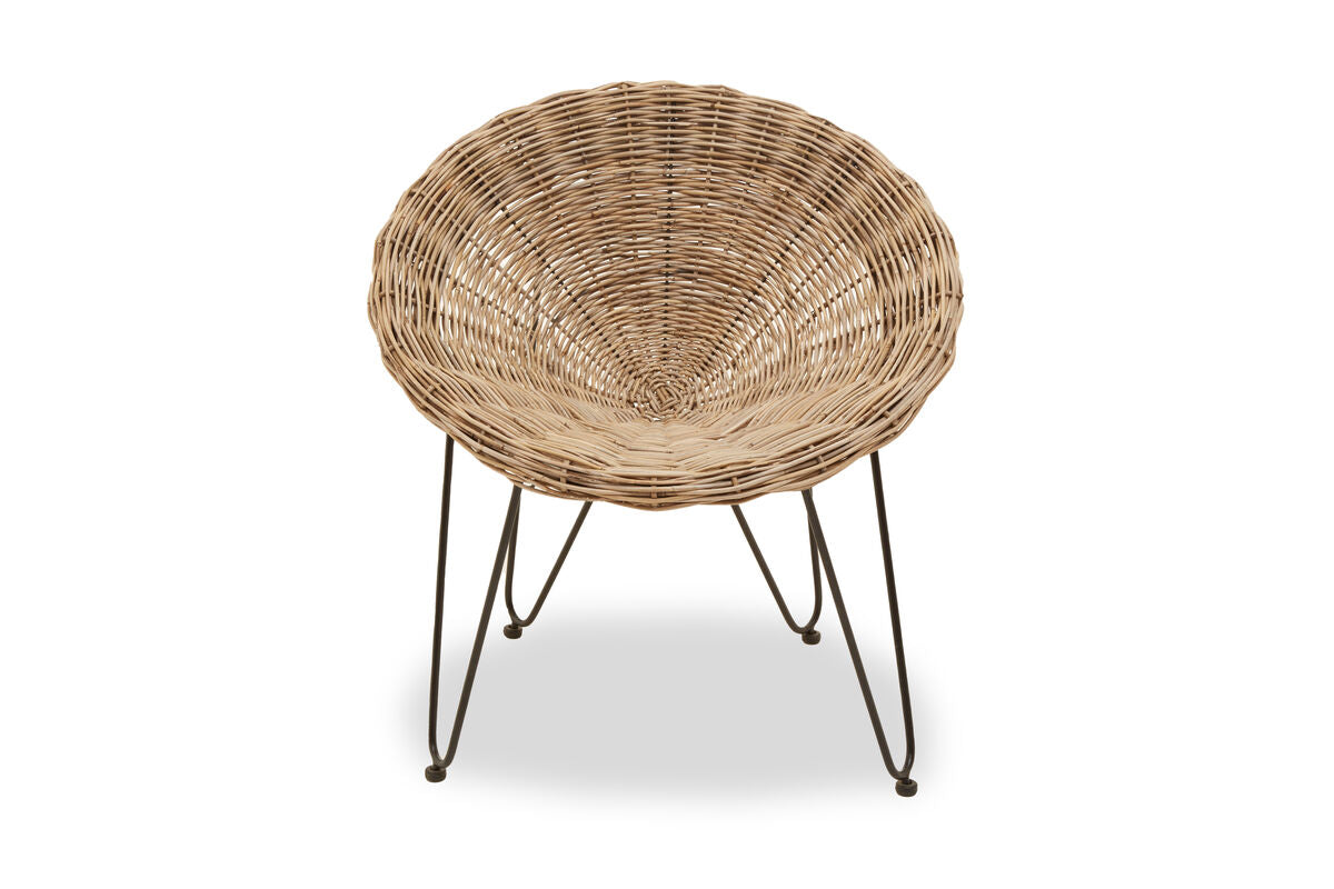 Java Kubu Natural Rattan Chair