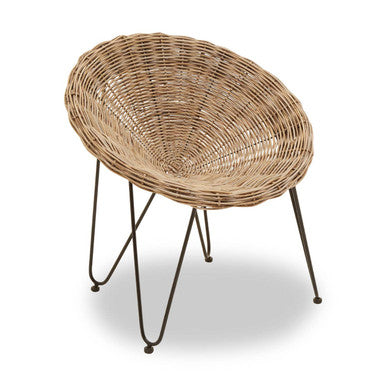 Java Kubu Natural Rattan Chair