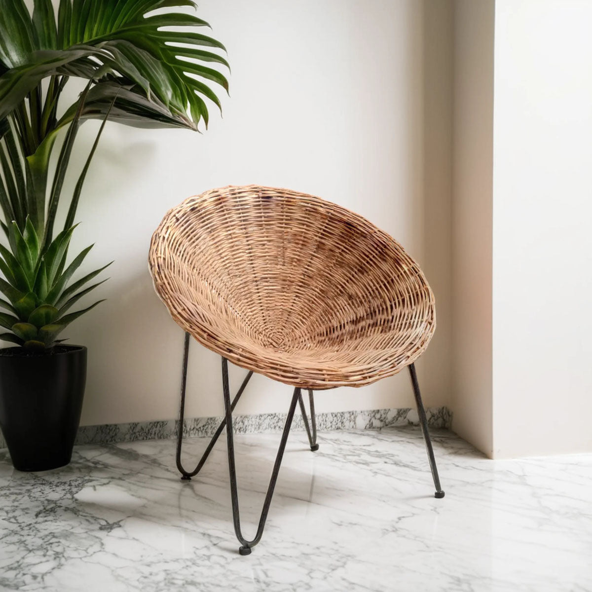 Java Kubu Natural Rattan Chair