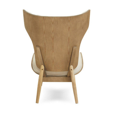 Vinsi Beige Chair With Winged Back