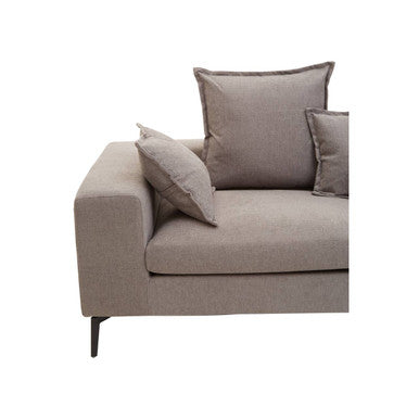 3 Seater Grey Sofa, Avignon - Image 7
