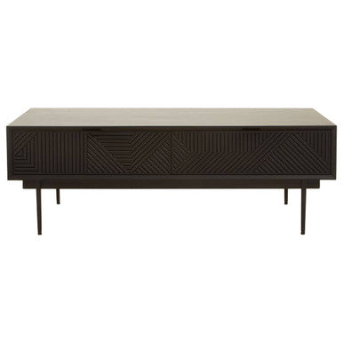 Jakara Black Finish Wooden Coffee Table