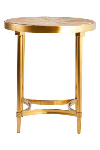 Jana Side Table With Curved Frame