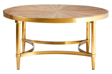 Jana Coffee Table With Curved Frame