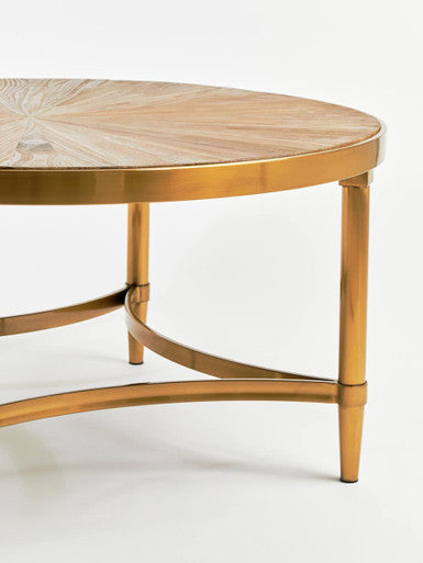Jana Coffee Table With Curved Frame