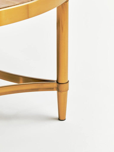 Jana Coffee Table With Curved Frame