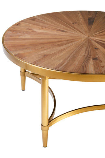 Jana Coffee Table With Curved Frame