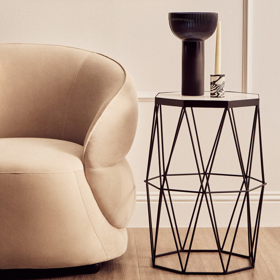 Shalimar Side Table With Octagonal Top - Image 1