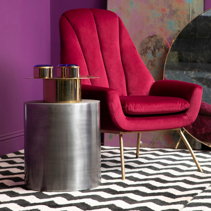 Rabia Accent Table With Straight Base