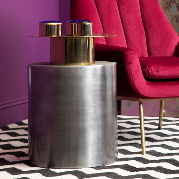 Rabia Accent Table With Straight Base - Image 1