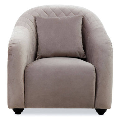 Fifi Grey Velvet Chair - Image 2
