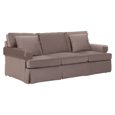 3 Seater Mink Velvet Sofa, Ralph