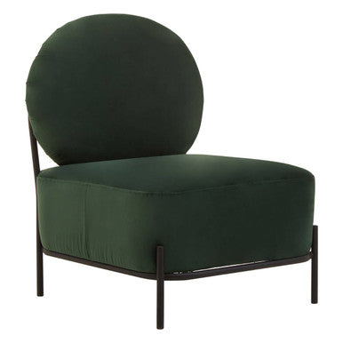 Haya Green Velvet Chair - Image 3