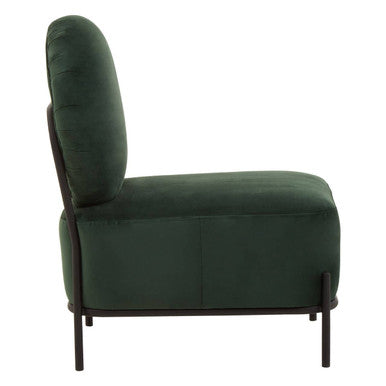 Haya Green Velvet Chair - Image 4