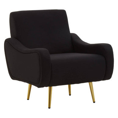 Holli Black Armchair