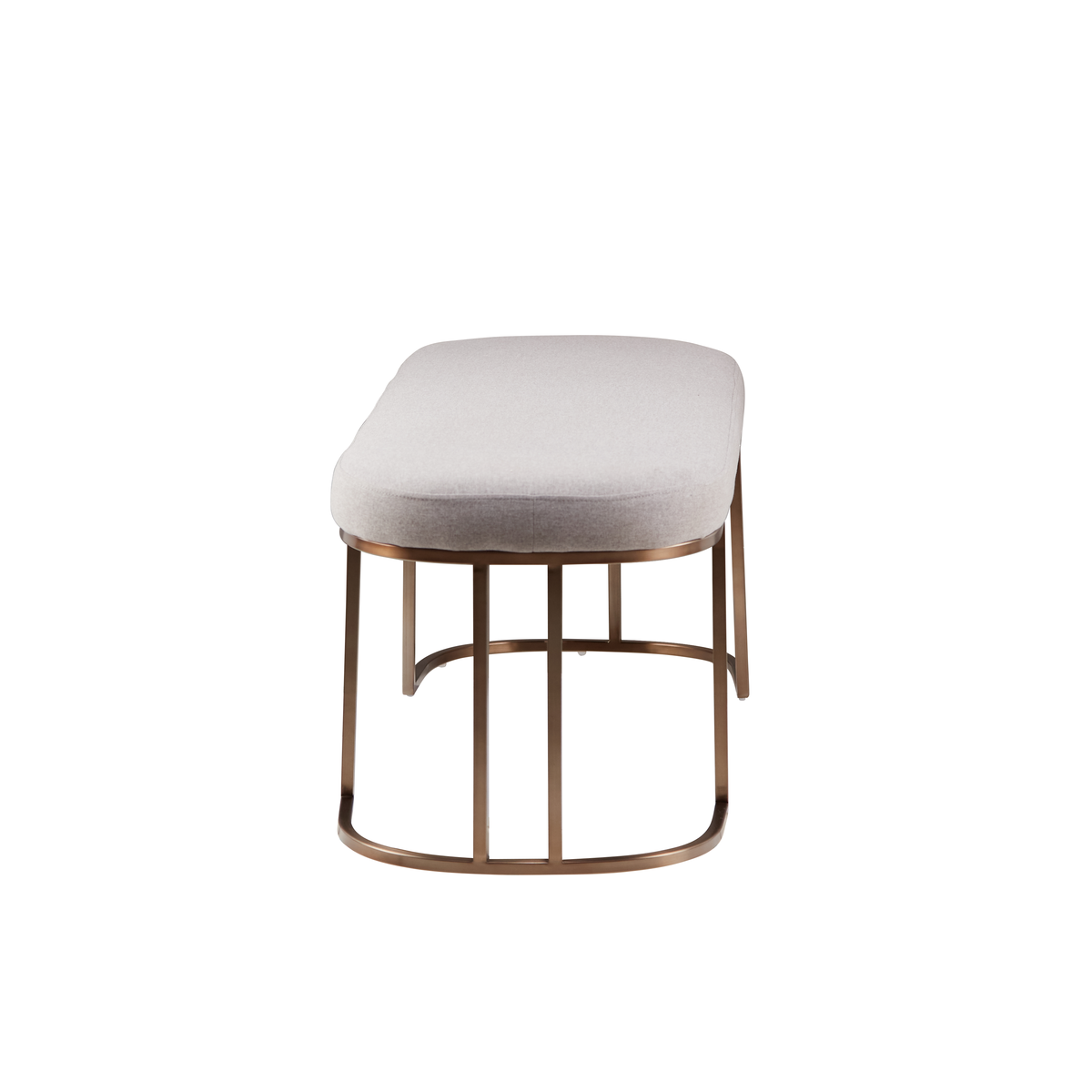 Gilden Natural Bench With Curved Base