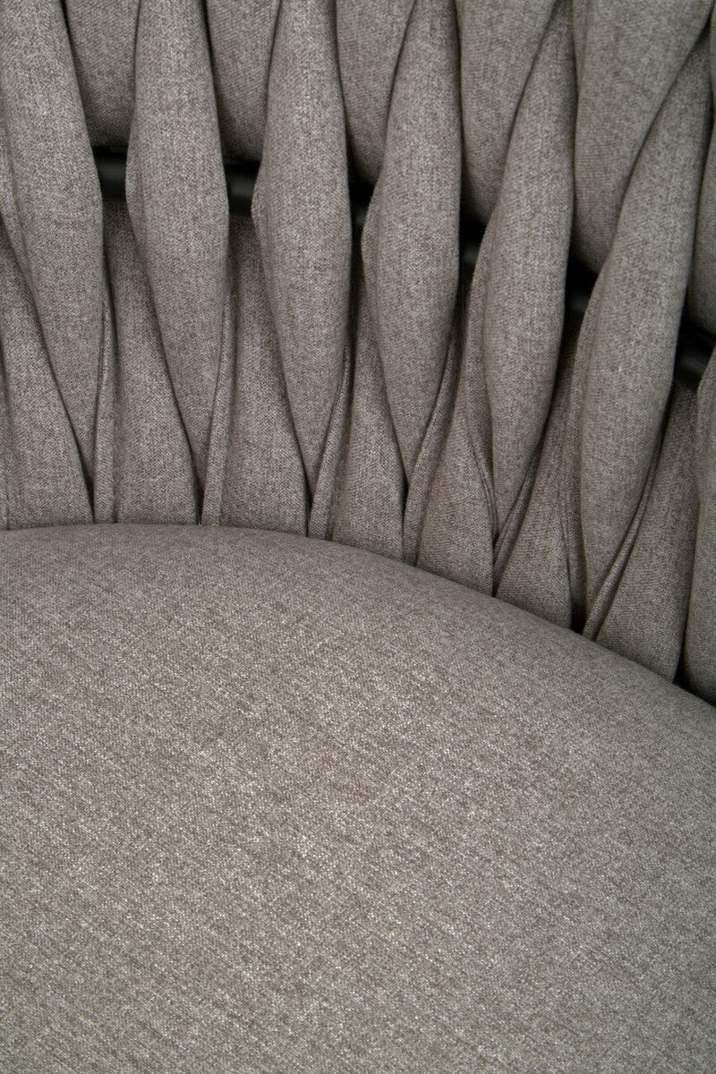 Gilden Grey Dining Chair With Woven Back - Image 11