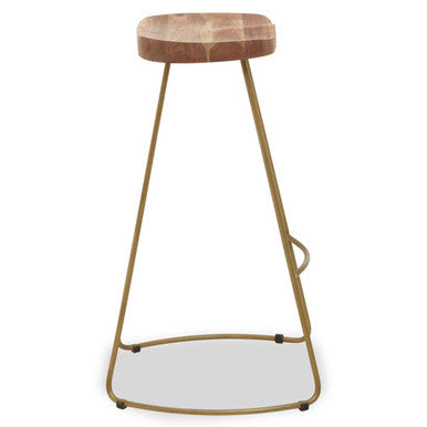 Nandri Acacia Wood Bar Stool