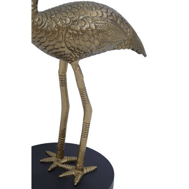 Inventivo Clear Glass Pelican Side Table