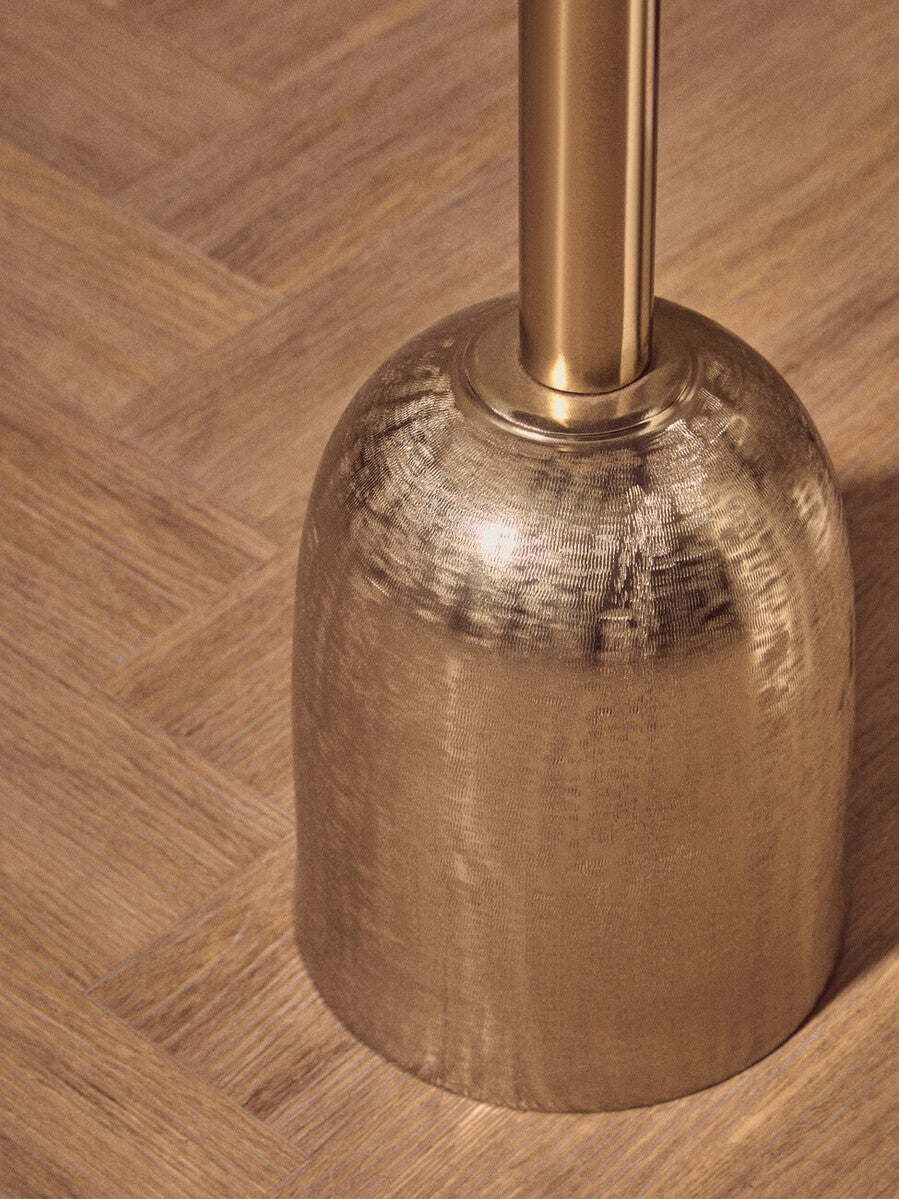 Inventivo Mosaic Top Gold Base Side Table