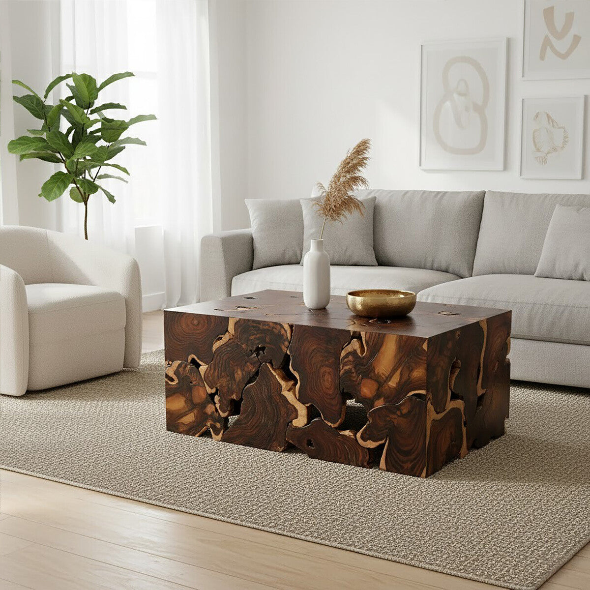 Batam Snorkeling Root Coffee Table