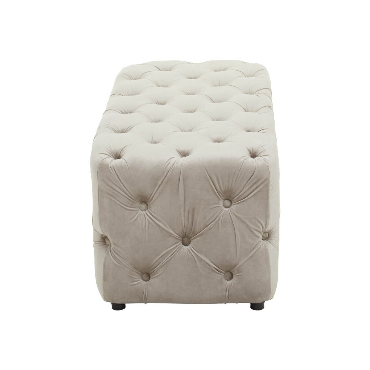Alea Mink Velvet Bench