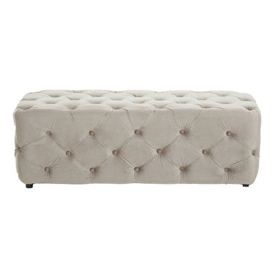 Alea Mink Velvet Bench