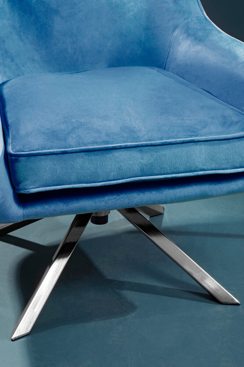 Avery Midnight Velvet Chair