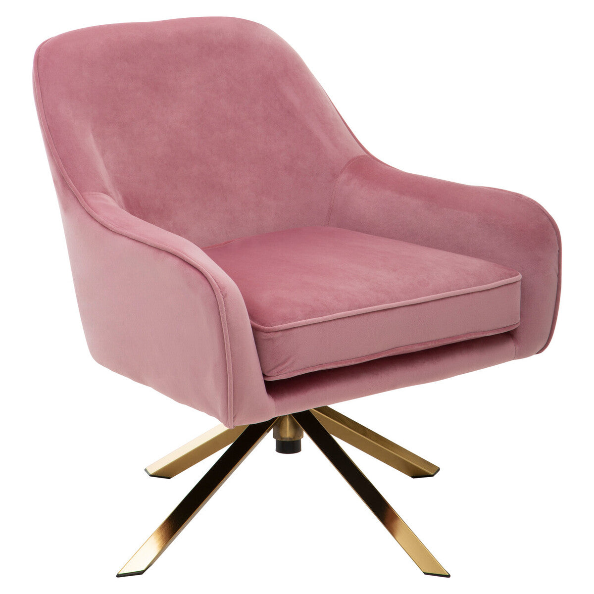 Avery Pink Velvet Chair
