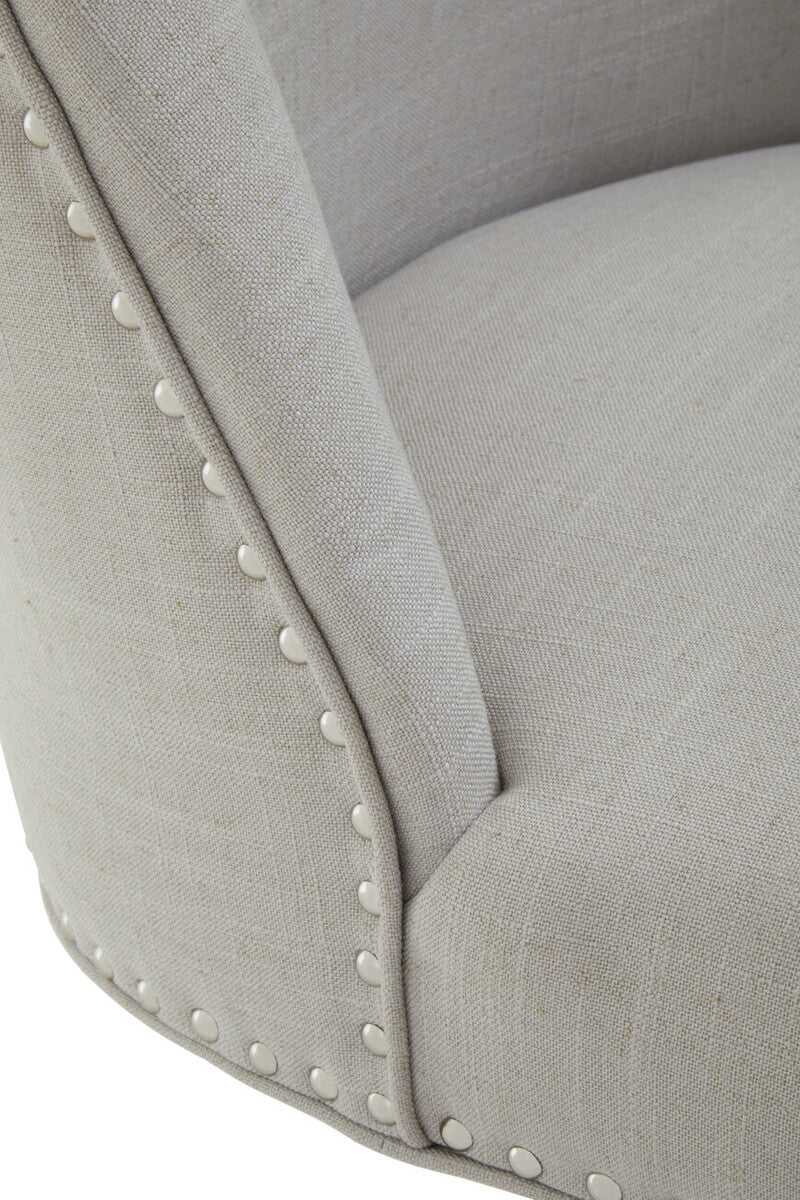 Washington Natural Fabric Home Office Chair