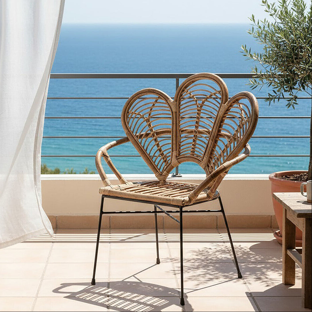 Manado Natural Rattan Armchair