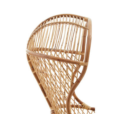 Manado High Back Natural Rattan Chair