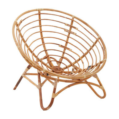 Manado Papasan Natural Rattan Chair