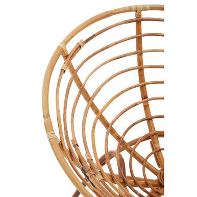 Manado Papasan Natural Rattan Chair