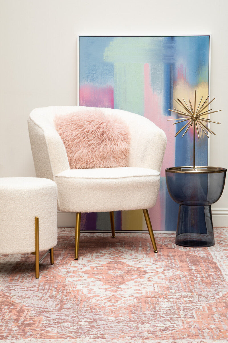 Martini Grey Smoked Side Table