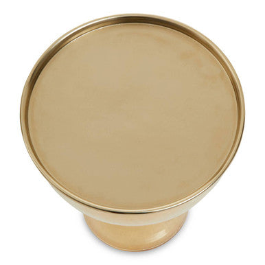 Martini Amber Glass Side Table - Image 4