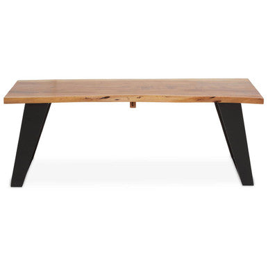 Surax Acacia Wood with Live Edge Coffee Table - Image 10