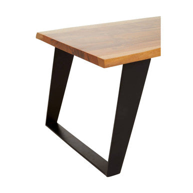 Surax Acacia Wood with Live Edge Coffee Table - Image 7