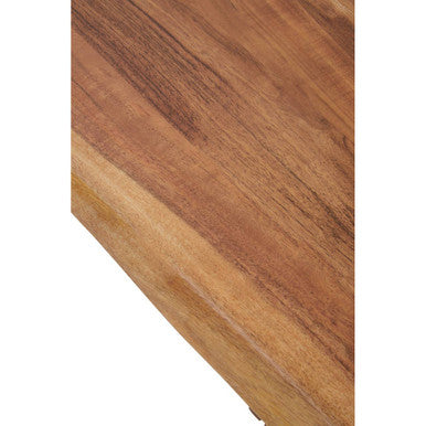 Surax Acacia Wood with Live Edge Coffee Table - Image 8