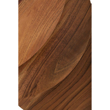 Boho Nest Of Three Natural Acacia Wood Tables