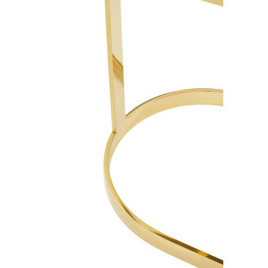 Azalea Ivory Velvet Bar Stool - Image 12